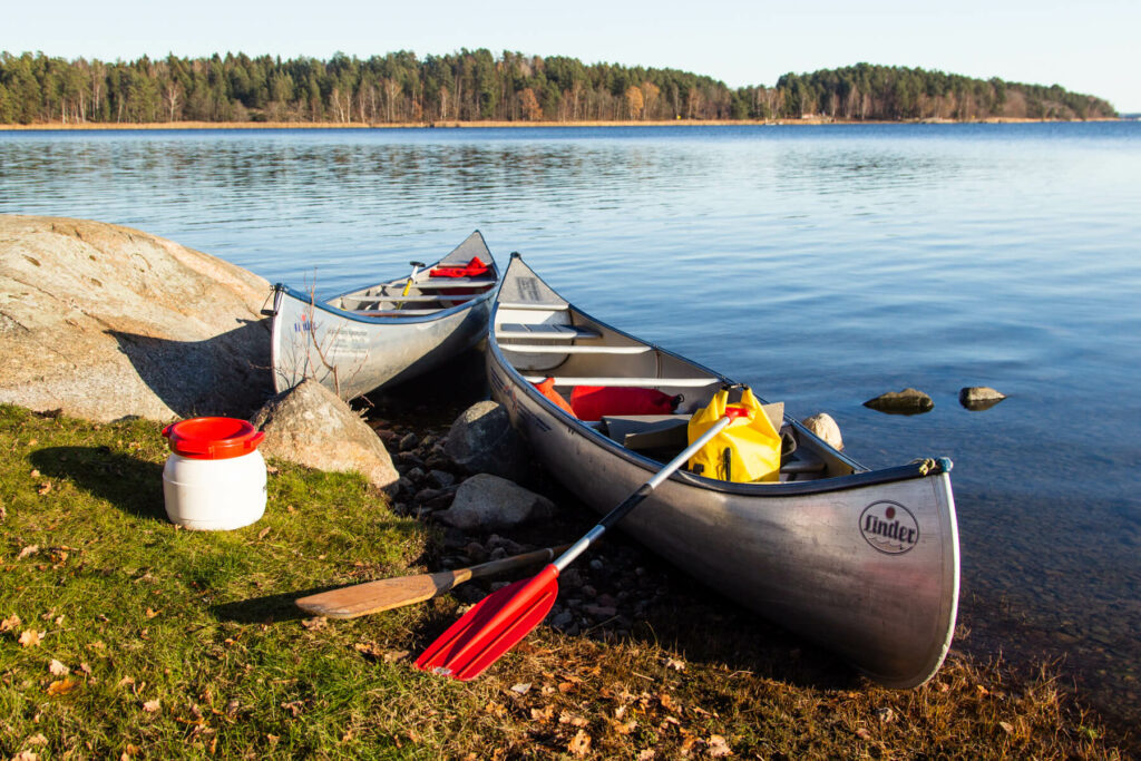 Kanottur Stockholms skärgård