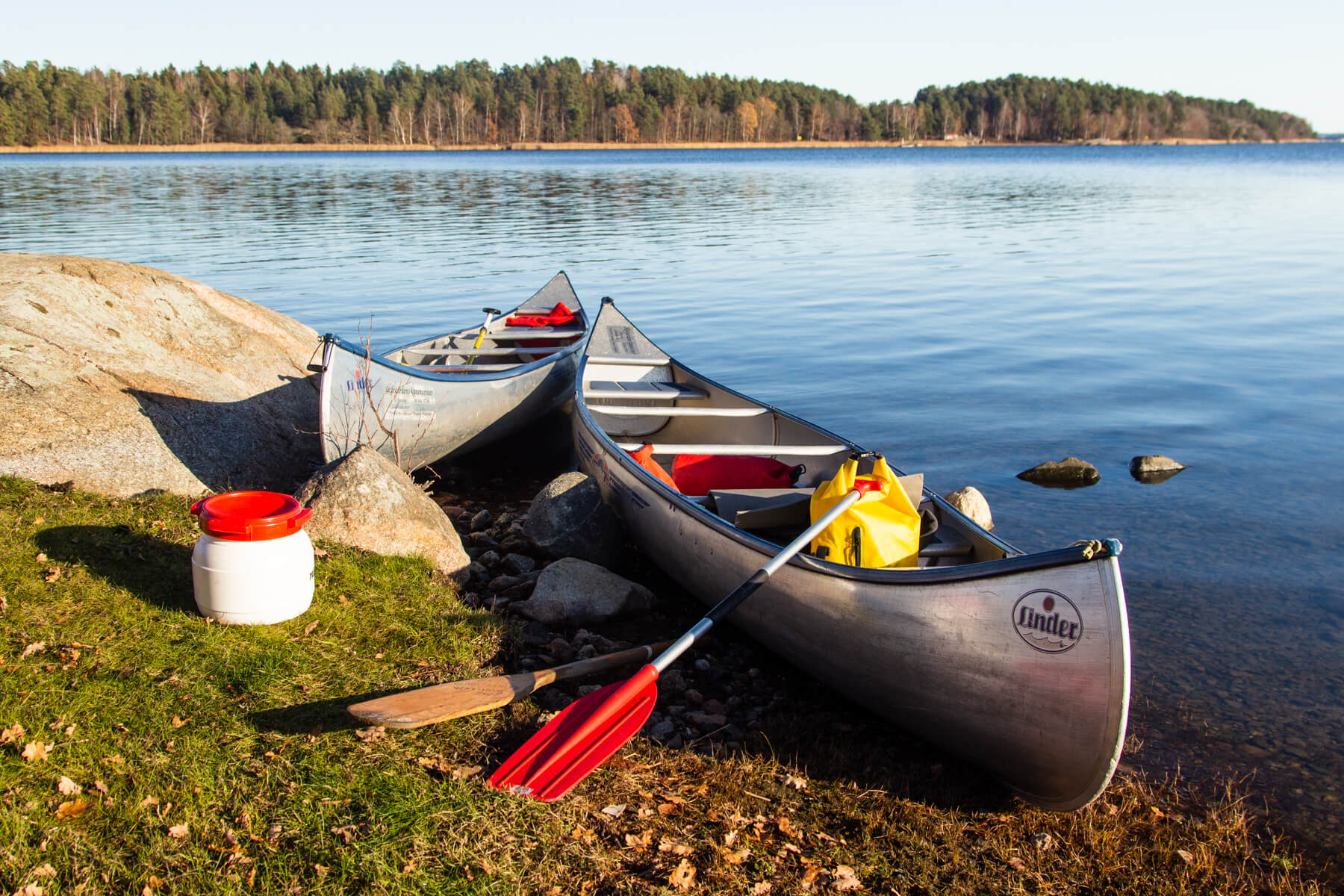Canoe tour Stockholm Archipelago