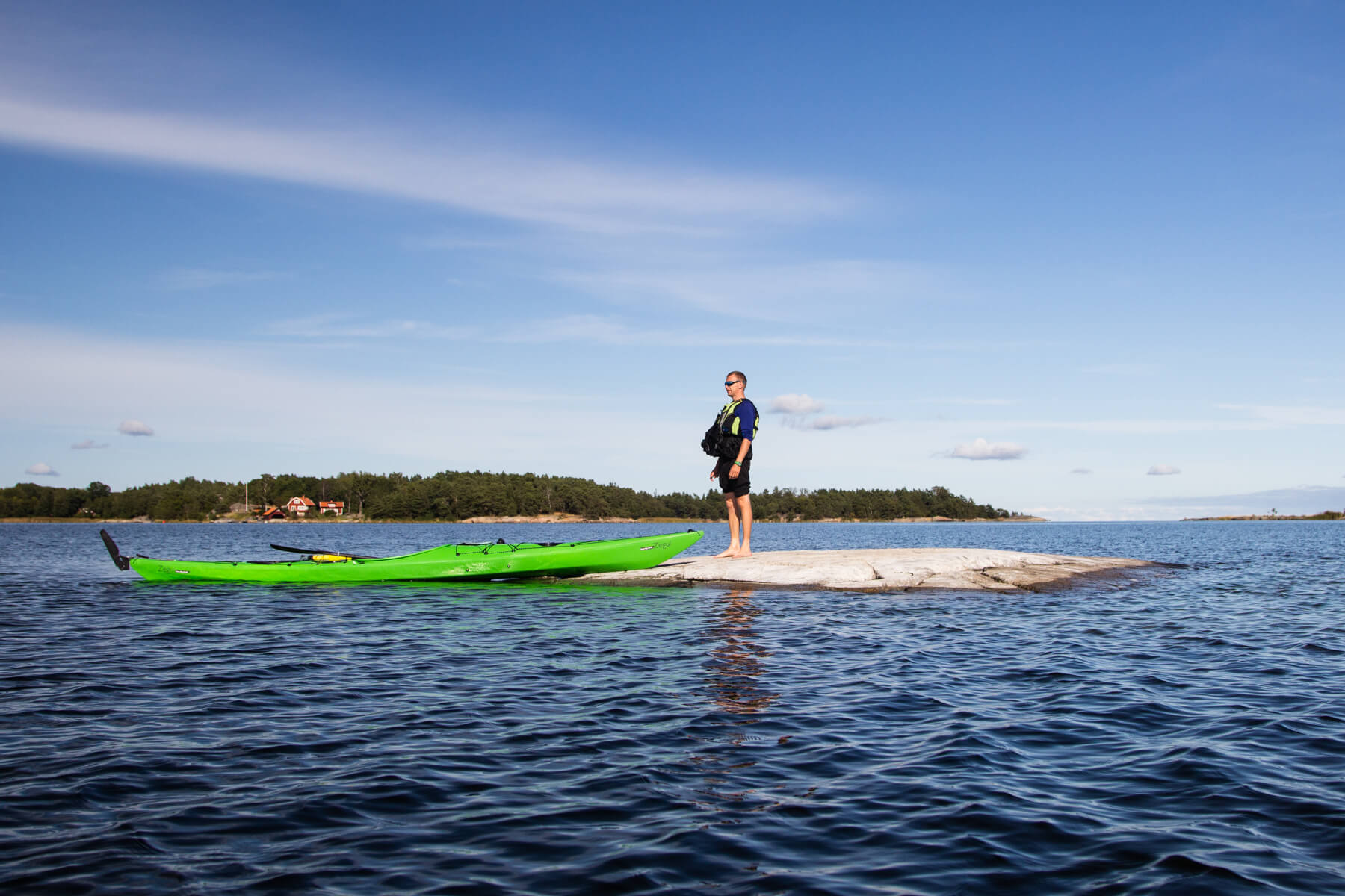 Multiday kayak rental Stockholm Archipelago