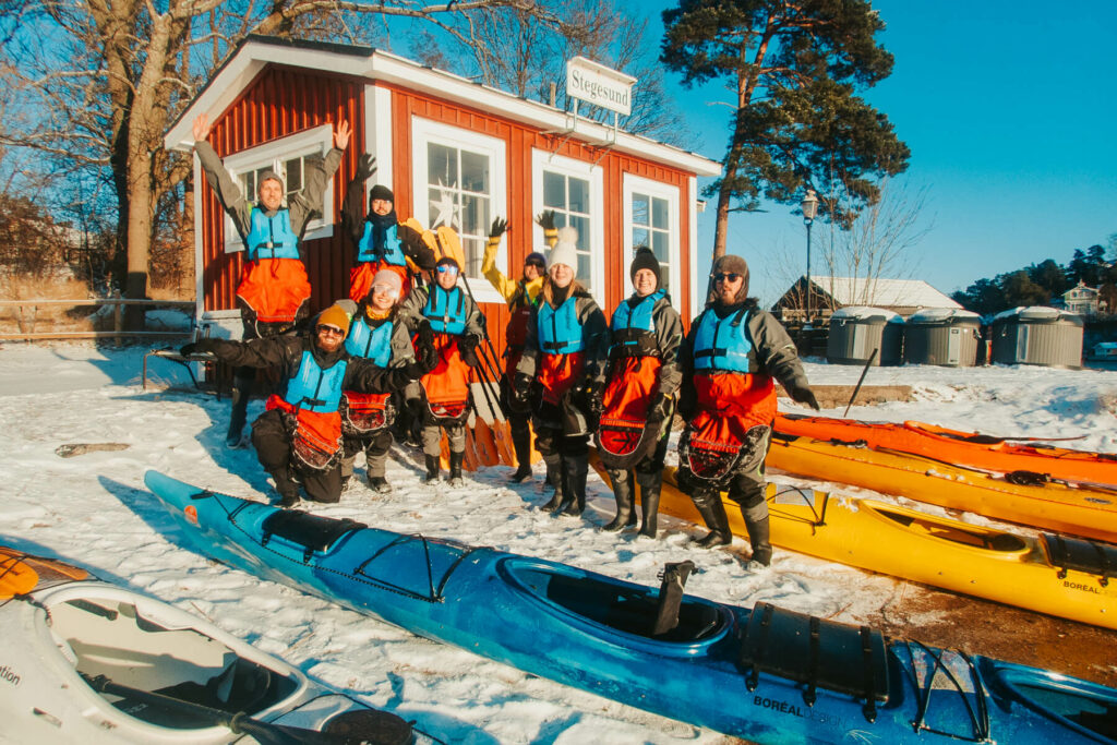 Le groupe d'hiver donne le coup d'envoi de l'archipel de Stockholm