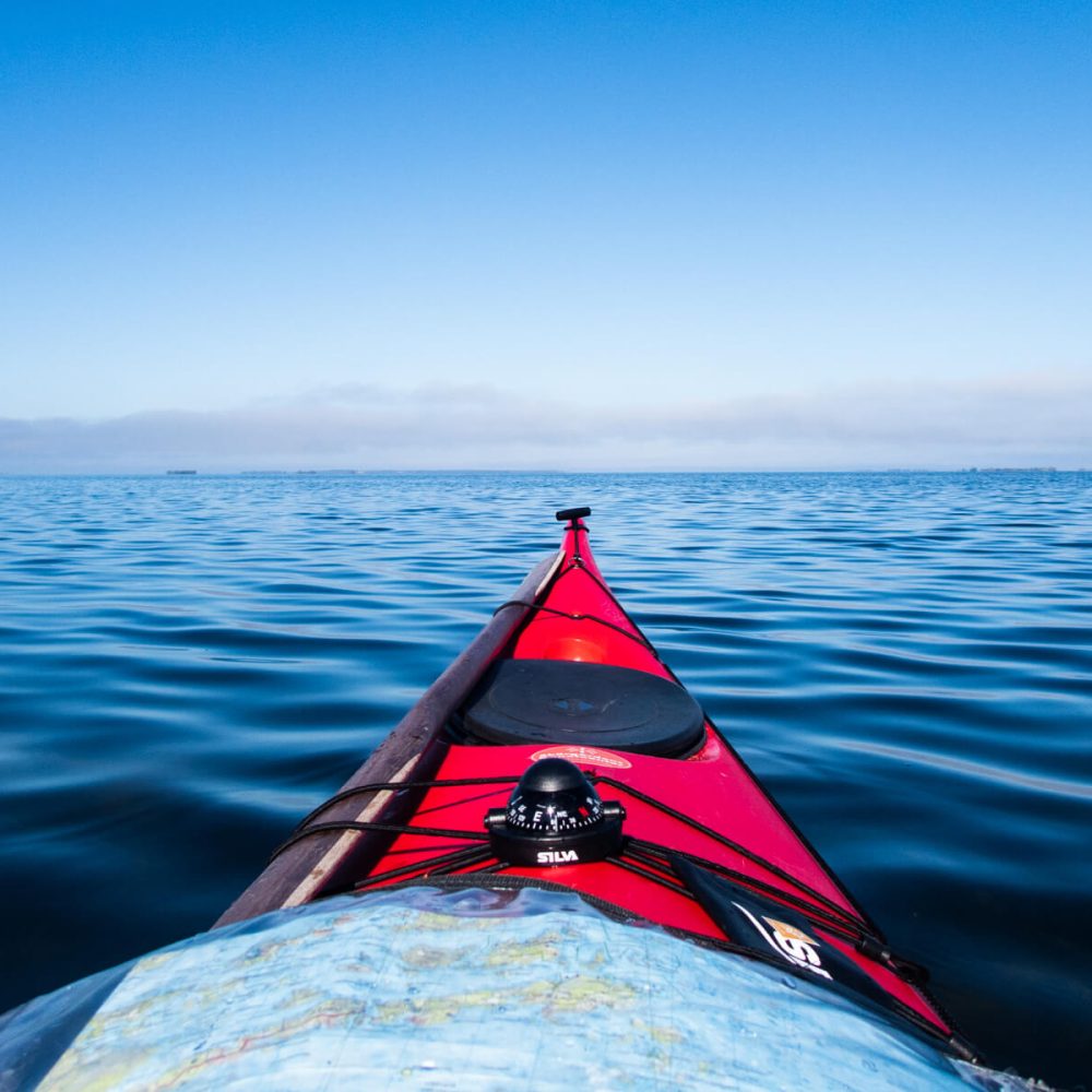 Navigate with Your Heart - Let the Blue Sky and Water Be Your Guide