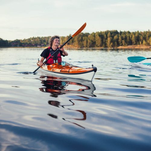 Summer kayaking Vaxholm