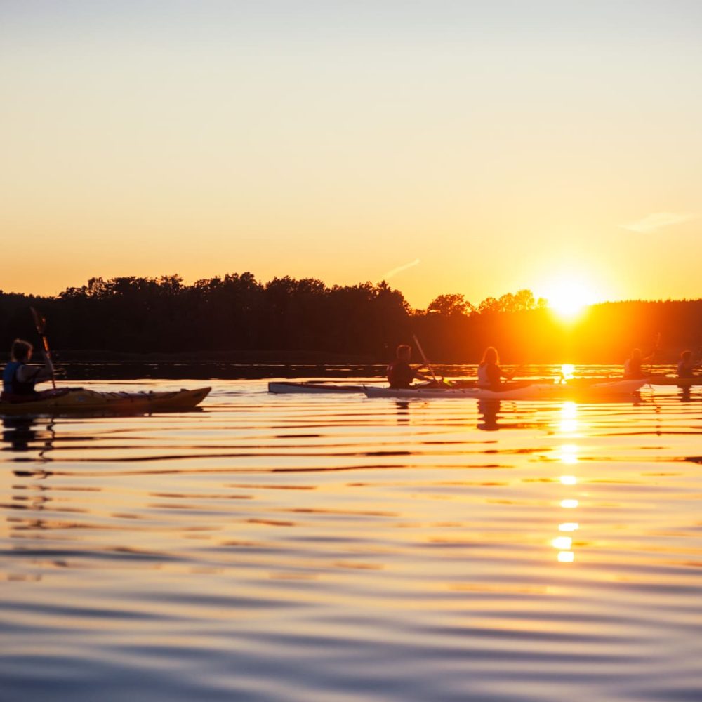 Create memories as vibrant as the sunset on our kayak tour in Stockholm