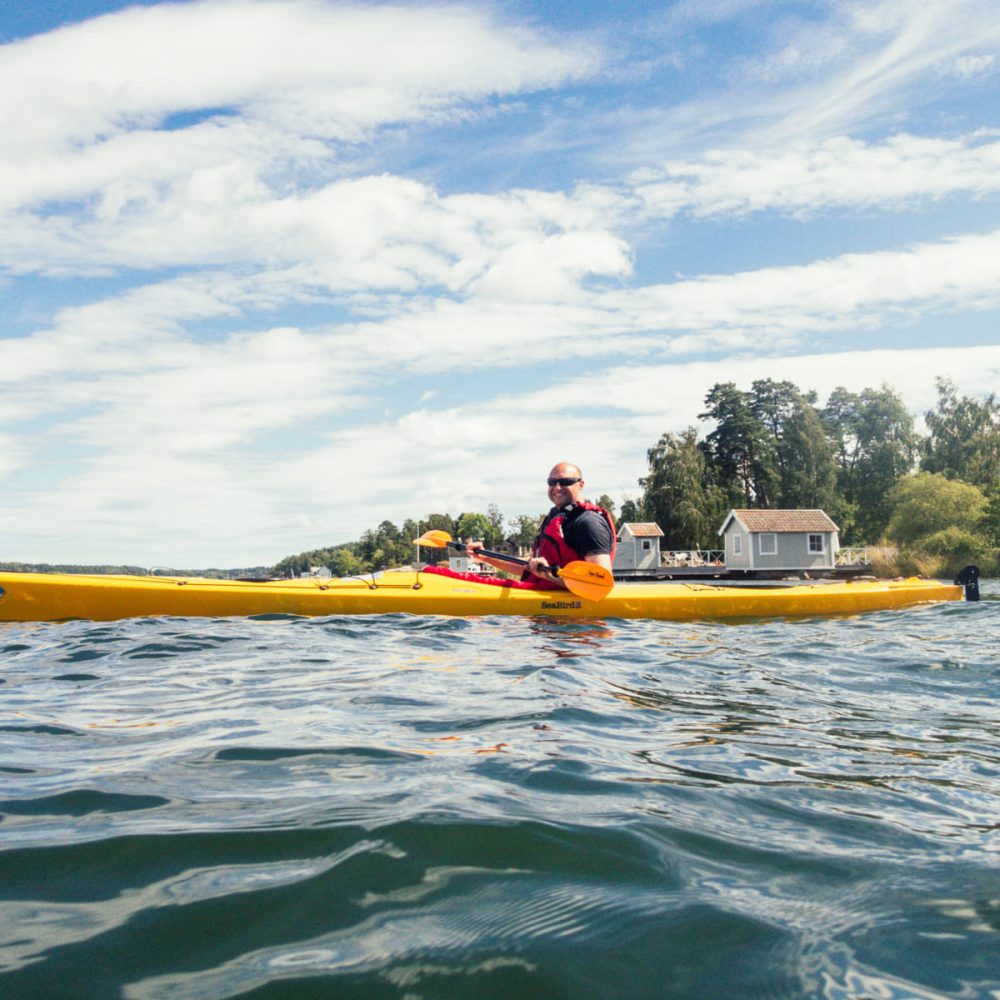 Kayaking in Vaxholm unveils the beauty of the Stockholm Archipelago's island network