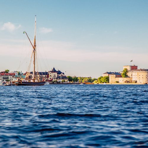 Vaxholm by kayak