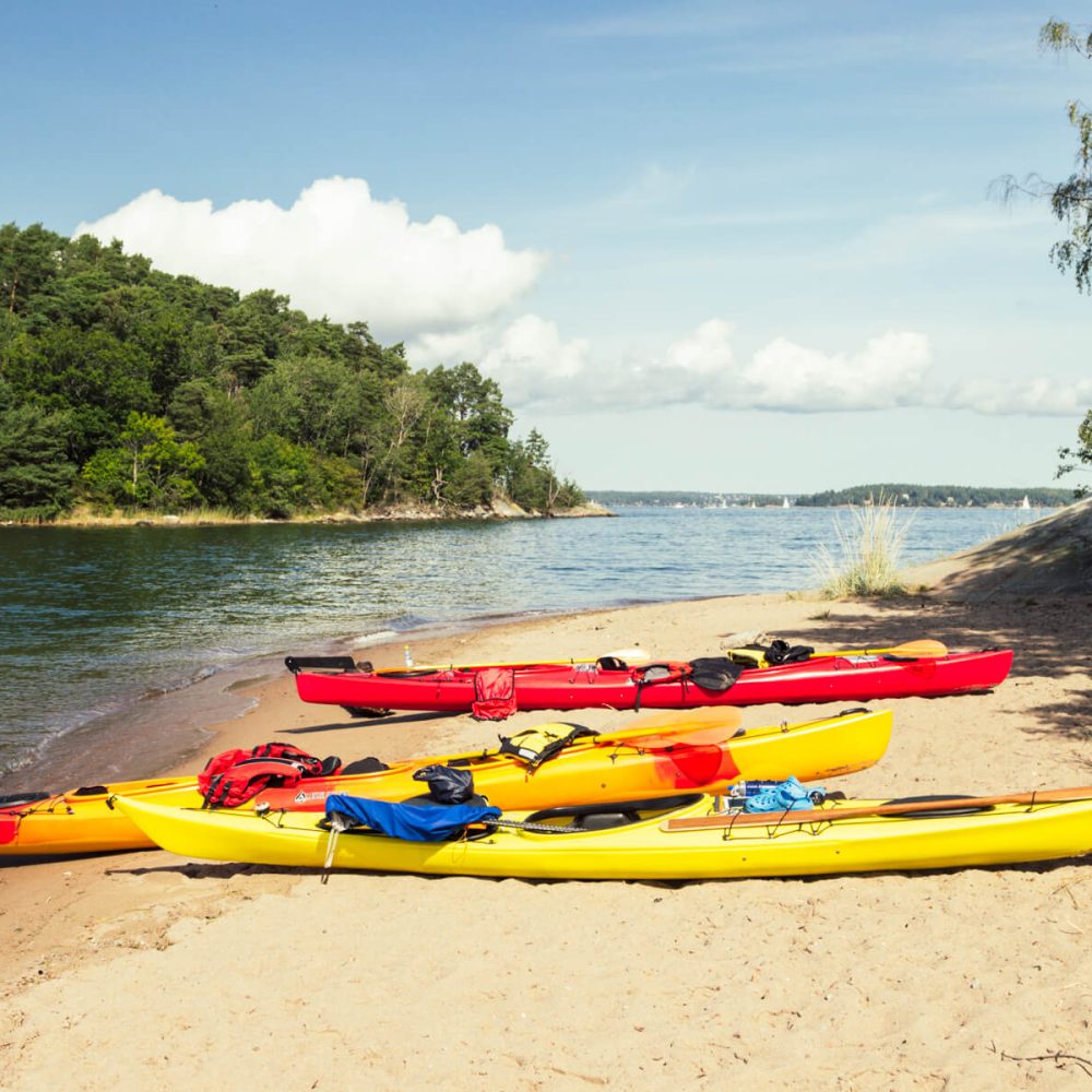 Summer kayak tour Stockholm Archipelago