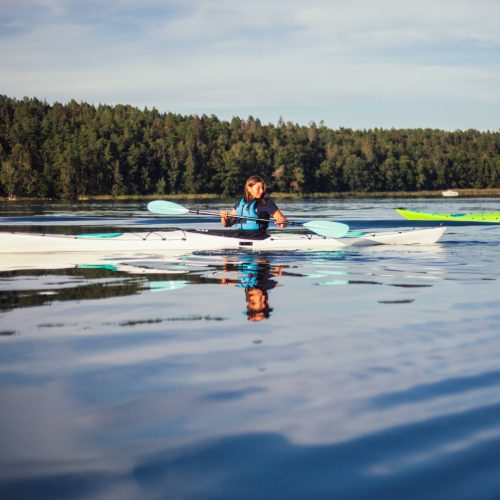 Basic sea kayak course