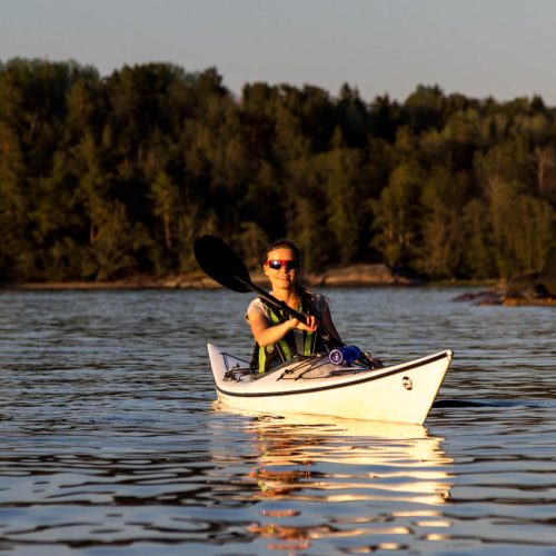 Discovering tranquility in the Stockholm Archipelago's evening glow