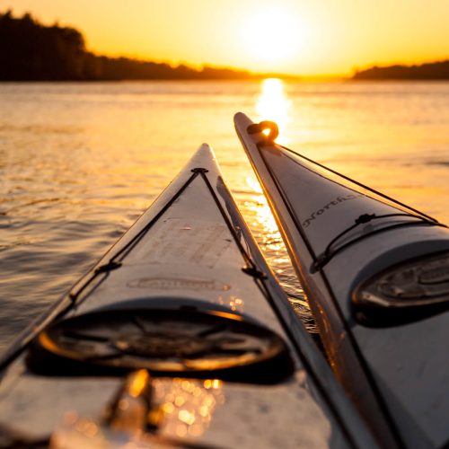 Golden hour romance: Explore Stockholm's beauty on a kayak