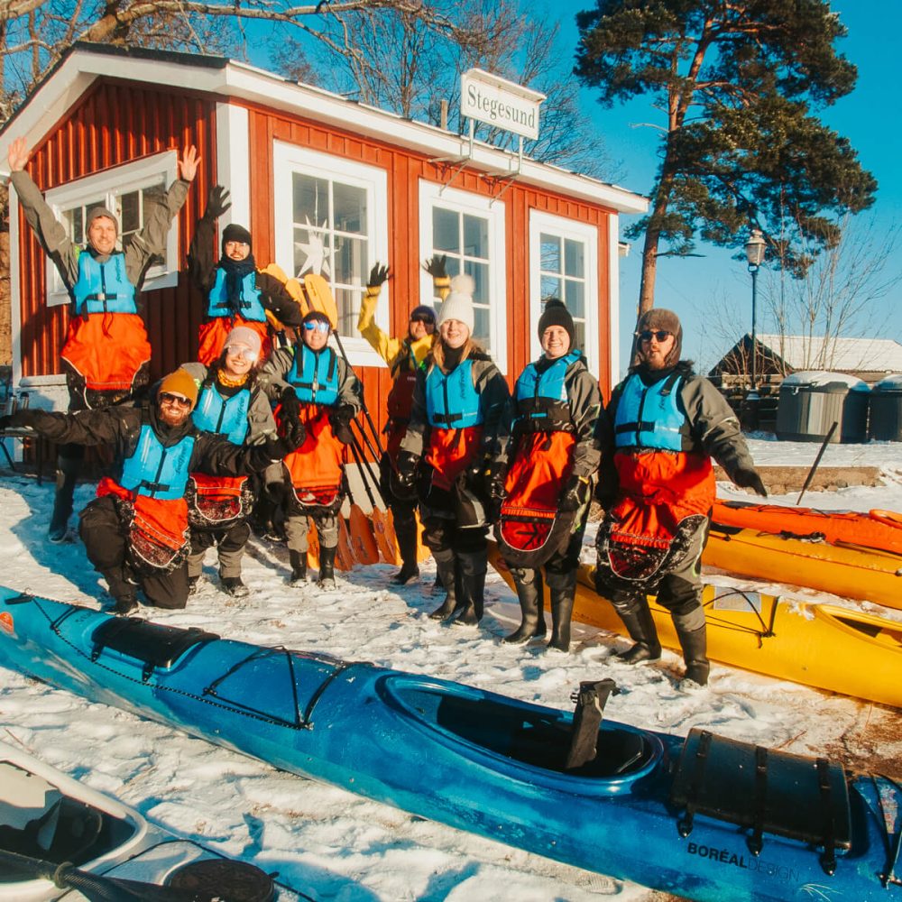 Le groupe d'hiver donne le coup d'envoi de l'archipel de Stockholm